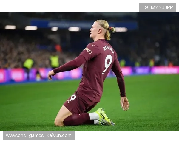 曼城哈兰德高点抢顶补射完成完美表演